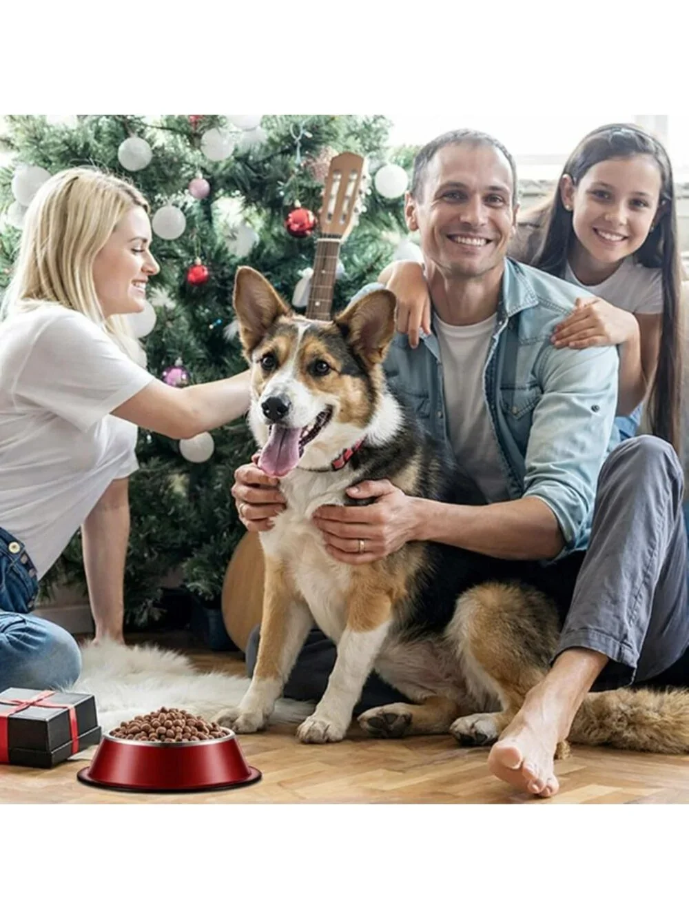 6-Pack 18oz Stainless Steel Dog Bowls with Anti-Skid Base - Stackable Pet Dishes
